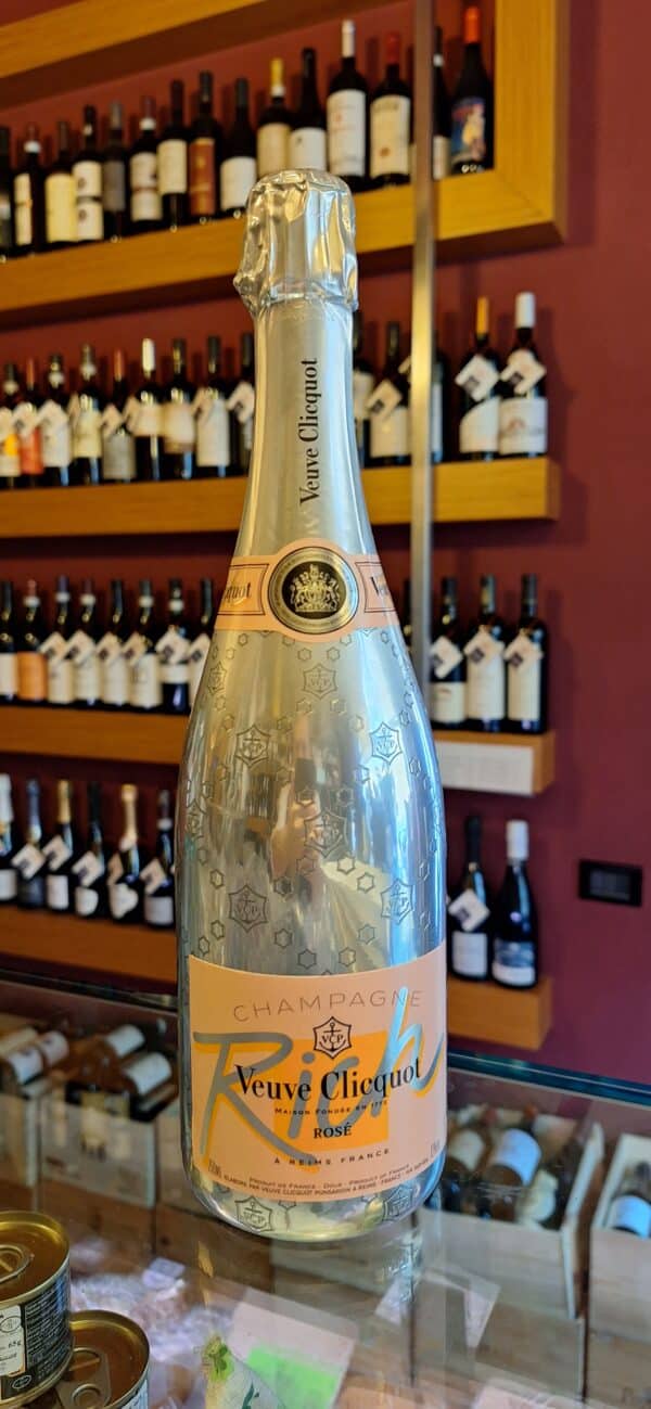 Champagne Demi Sec Cuvée Rich Rosé - N. M. Veuve Clicquot Ponsardin
