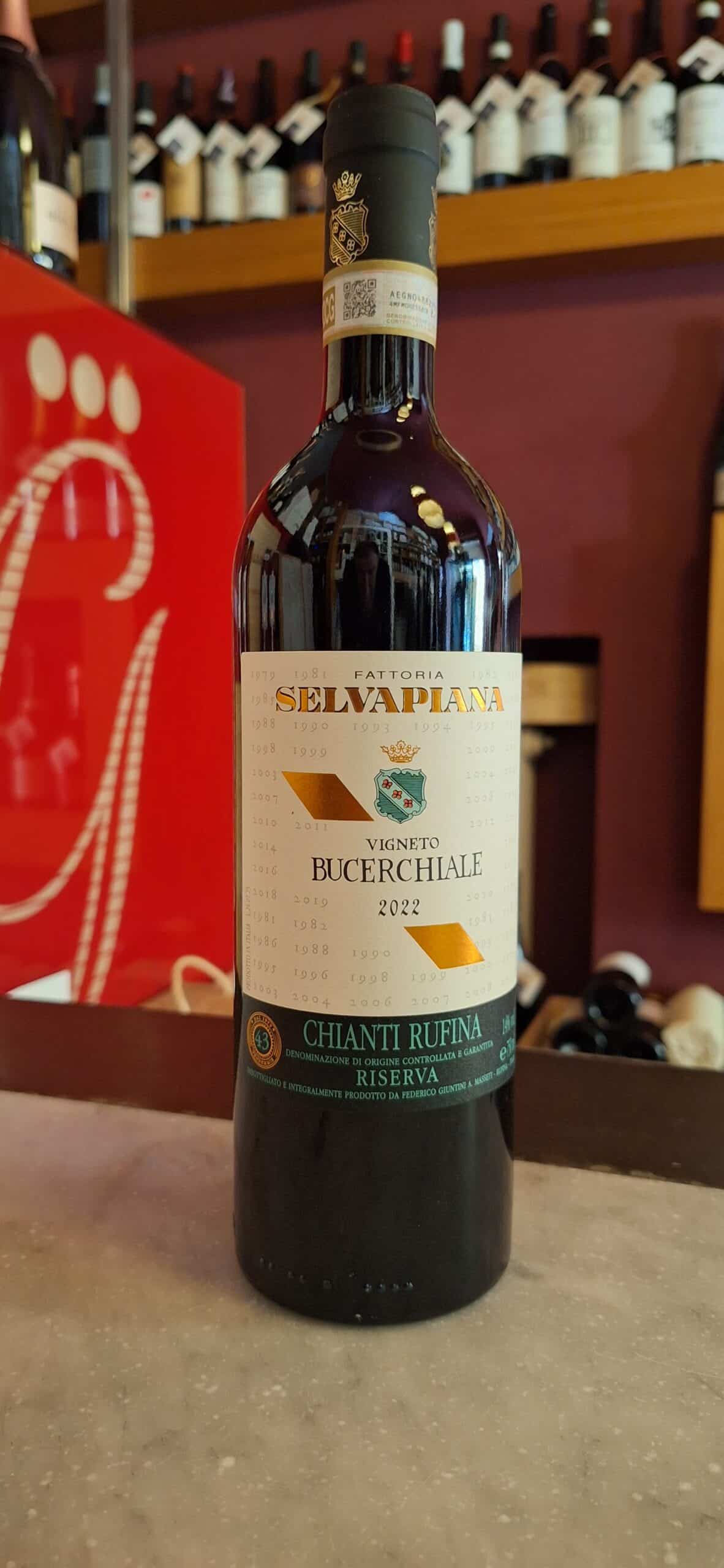 Chianti Rufina Riserva Bucerchiale ’22 – Selvapiana